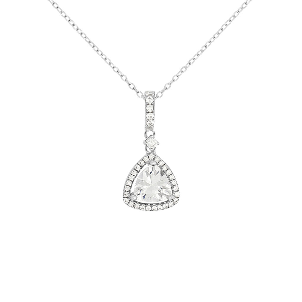 Collana Punto Luce Silver Elegance Argento Rodiato Cubic Zirconia - Collane Punto Luce Donna | Stroili
