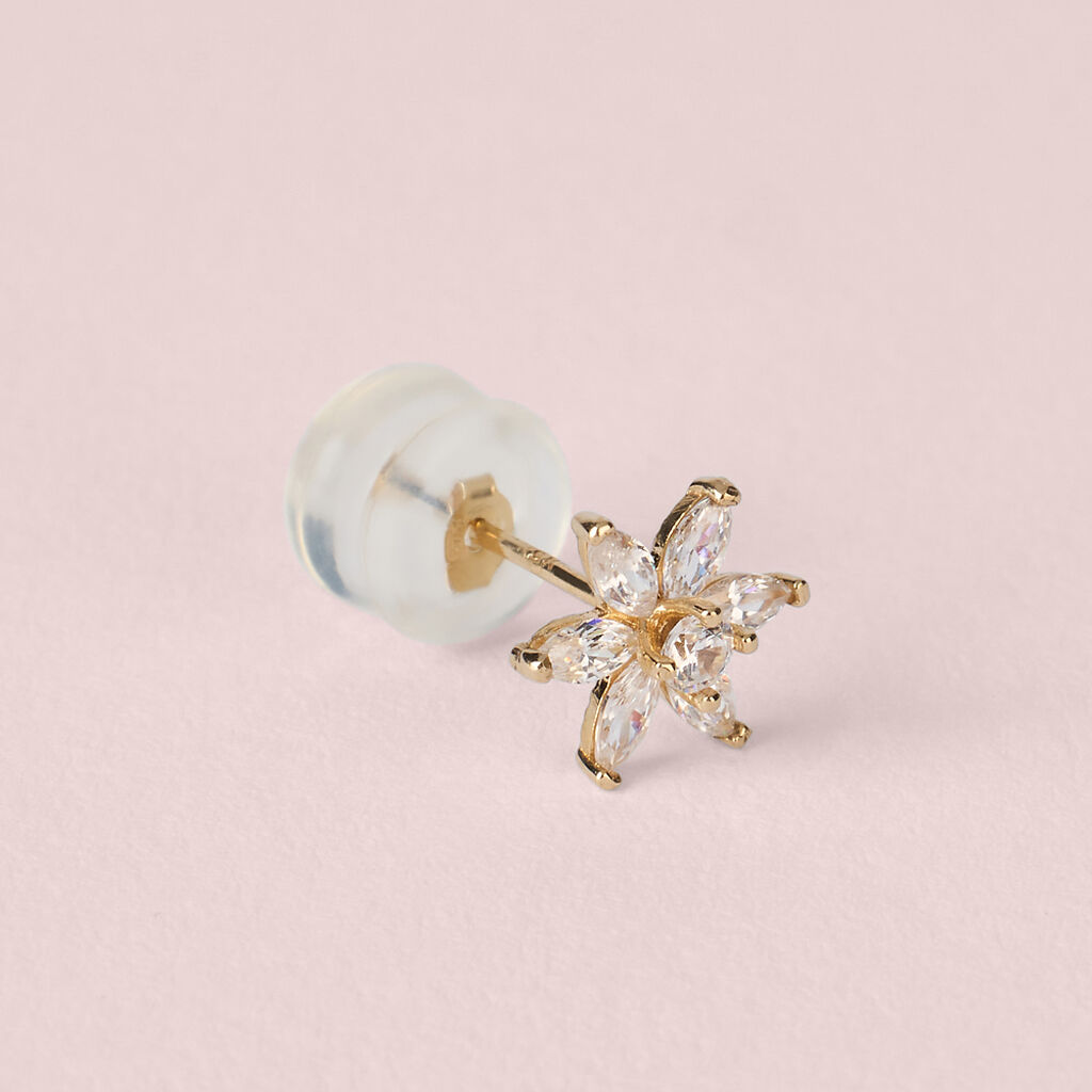 Orecchini Lobo Bon Ton Oro Giallo Cubic Zirconia - Orecchini a Lobo Donna | Stroili
