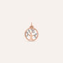 Pendente Love Beats Argento Rosa