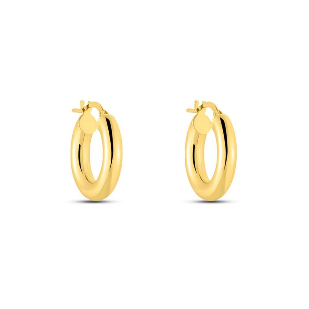 Orecchini A Cerchio Toujours Oro Giallo - Orecchini a Cerchio Donna | Stroili