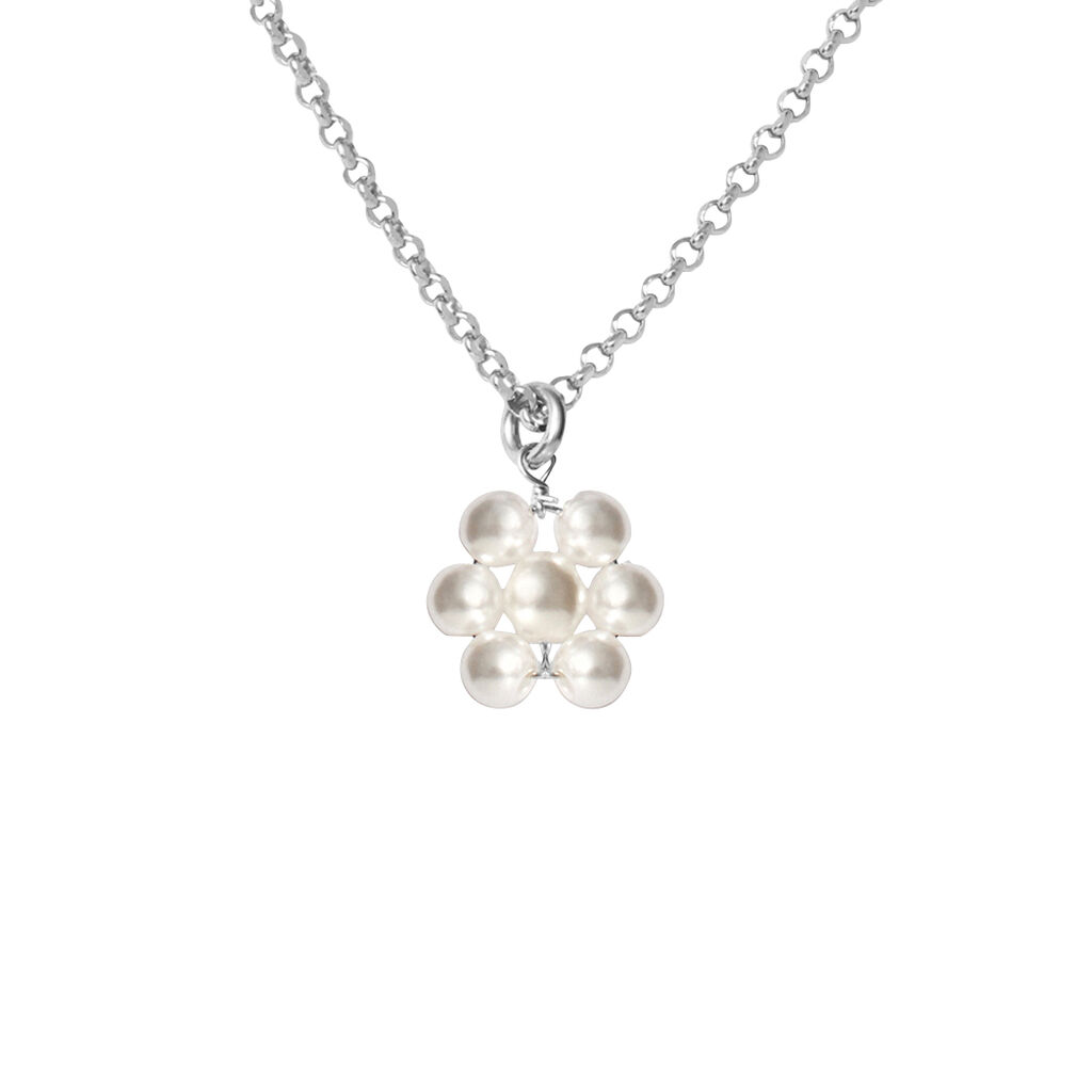 Collana Silver Baby Argento Rodiato Pietra sintetica