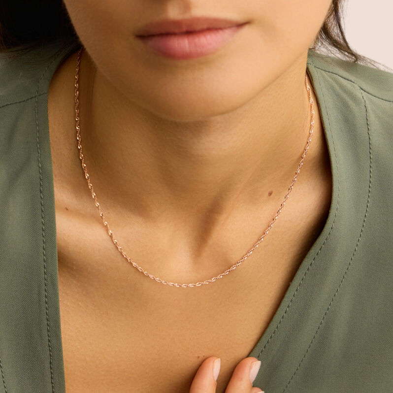 Catenina Silver Collection Argento Rodiato - Collane Catena Donna | Stroili