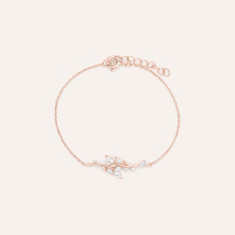 Bracciale Silver Elegance Argento Rosa Cubic Zirconia - Bracciali Donna | Stroili