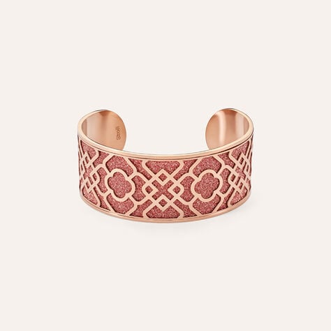 Bangle Lady Shine Acciaio Rosa - Bracciali Rigidi Donna | Stroili