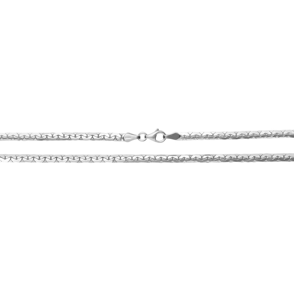 Catena Colette Oro Bianco - Collane Catena Donna | Stroili