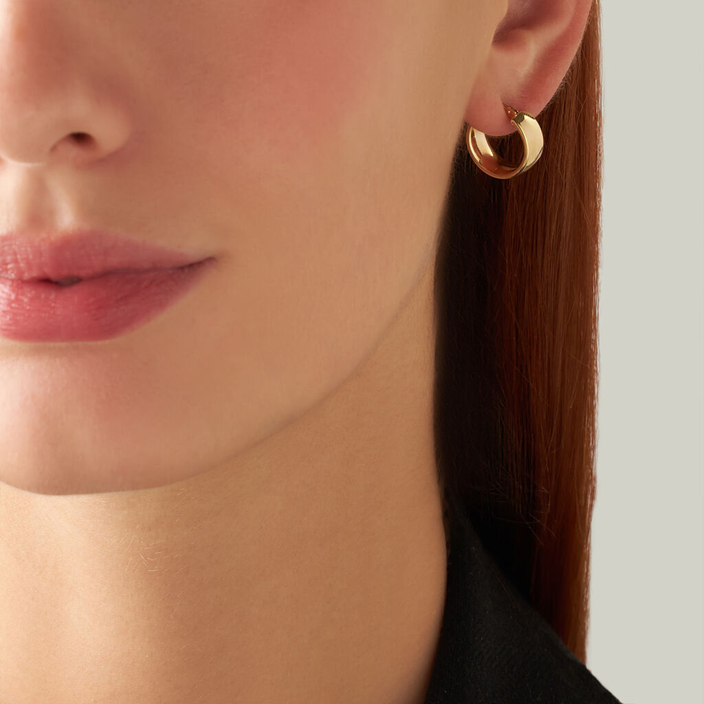 Orecchini A Cerchio Toujours Oro Giallo - Orecchini a Cerchio Donna | Stroili