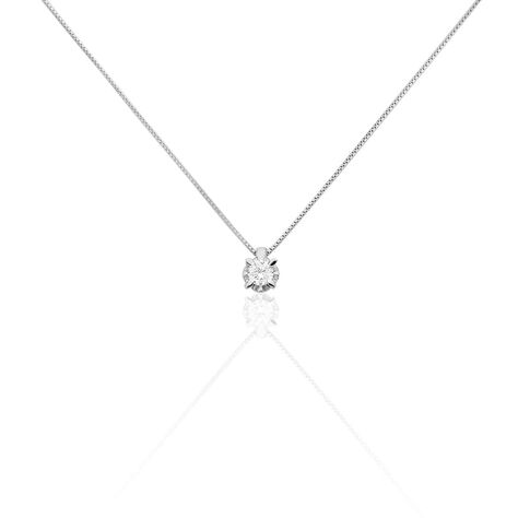 Collana Punto Luce Diamazing Oro Bianco Diamante - Collane Punto Luce Donna | Stroili