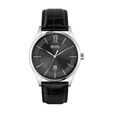Orologio Datario Uomo Boss Distinction quadrante Nero 1513794