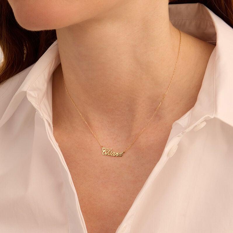 Collana Chiara Gold Names Oro Giallo - Collane Unisex | Stroili