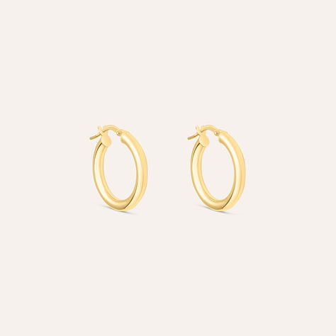 Orecchini A Cerchio Toujours Oro Giallo - Orecchini a Cerchio Donna | Stroili