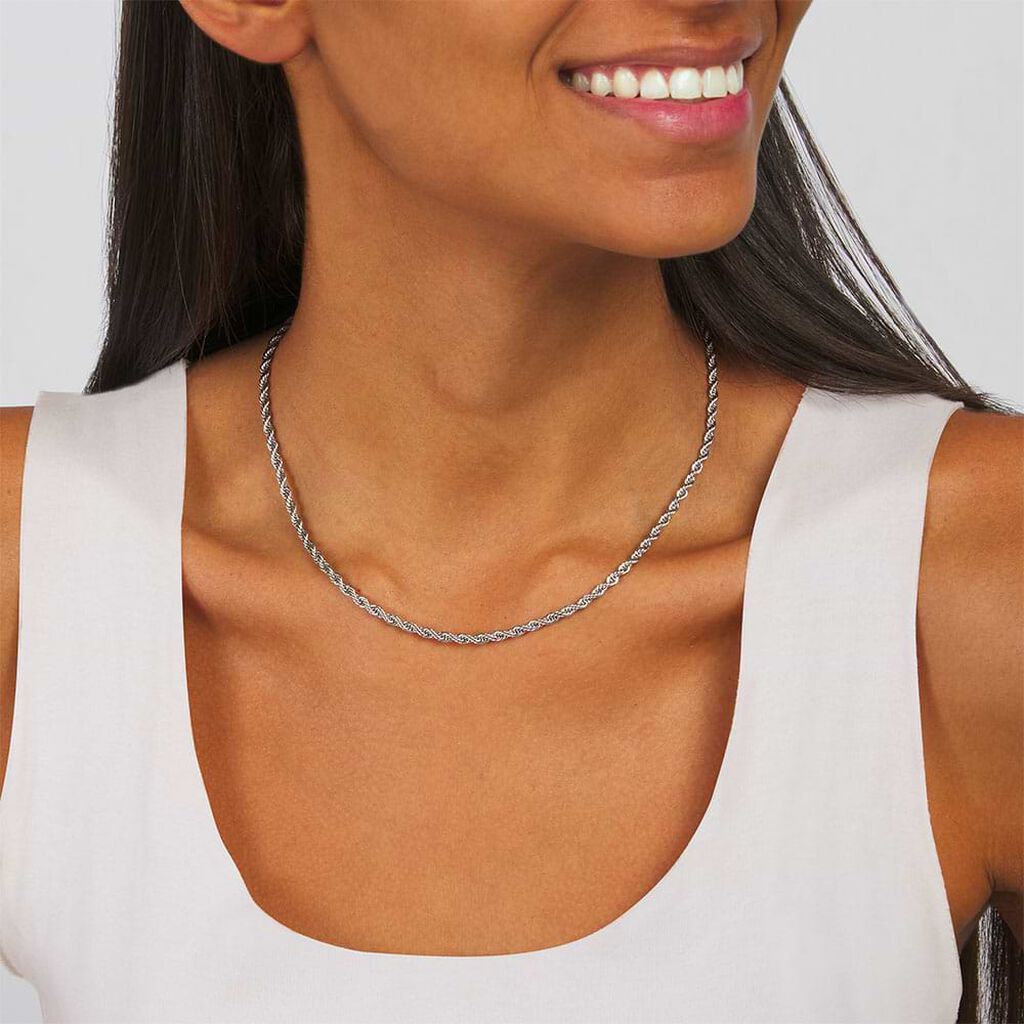 Catena Lady Code Acciaio - Collane Catena Donna | Stroili