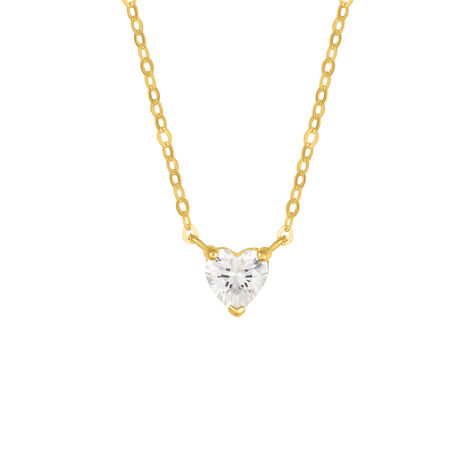 Collana Punto Luce Claire Oro Giallo Cubic Zirconia - Collane Punto Luce Donna | Stroili