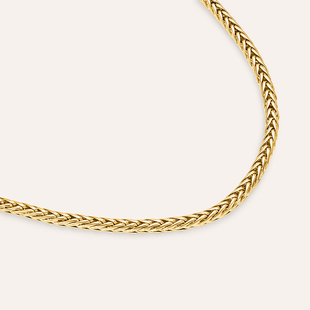 Bracciale Catena Man Code Acciaio Dorato - Bracciali Uomo | Stroili