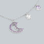 Collana Silver Rainbow Argento Rodiato Cubic Zirconia