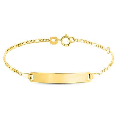 Bracciale Con Targhetta Holy Oro Giallo - Bracciali con Incisione Bambino | Stroili