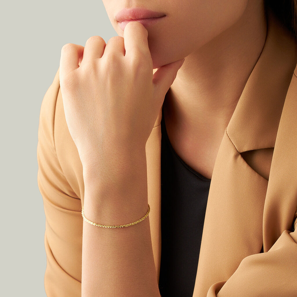 Bracciale Catena Colette Oro Giallo - Bracciali Donna | Stroili