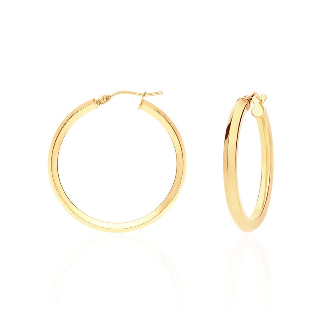Orecchini A Cerchio Toujours Oro Giallo - Orecchini a Cerchio Donna | Stroili