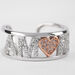 Anello Fantasia Silver Moments Argento Bicolore Bianco / Rosa Cubic Zirconia - Anelli con Pietre Donna | Stroili