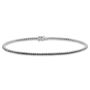 Bracciale Tennis L'homme Diamant Oro Bianco Diamante