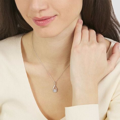 Collana Silver Elegance Argento Rodiato Cubic Zirconia - Collane Donna | Stroili