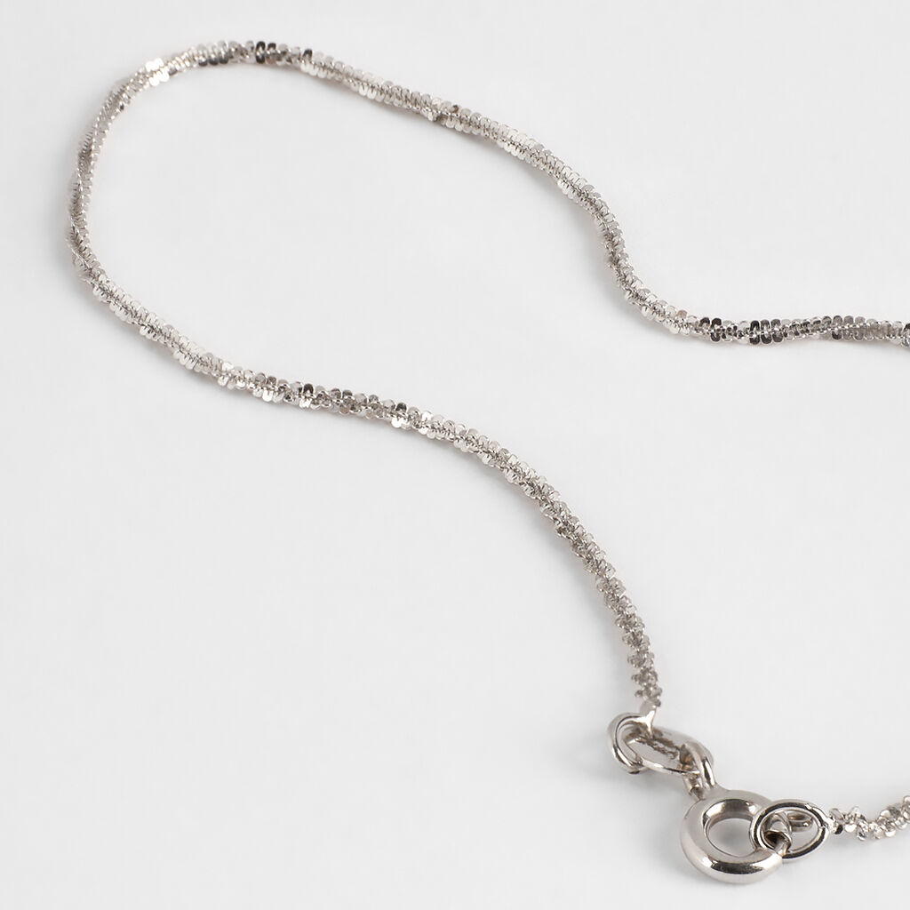 Bracciale Catena Colette Oro Bianco