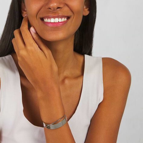 Bangle Lady Code Acciaio - Bracciali Rigidi Donna | Stroili
