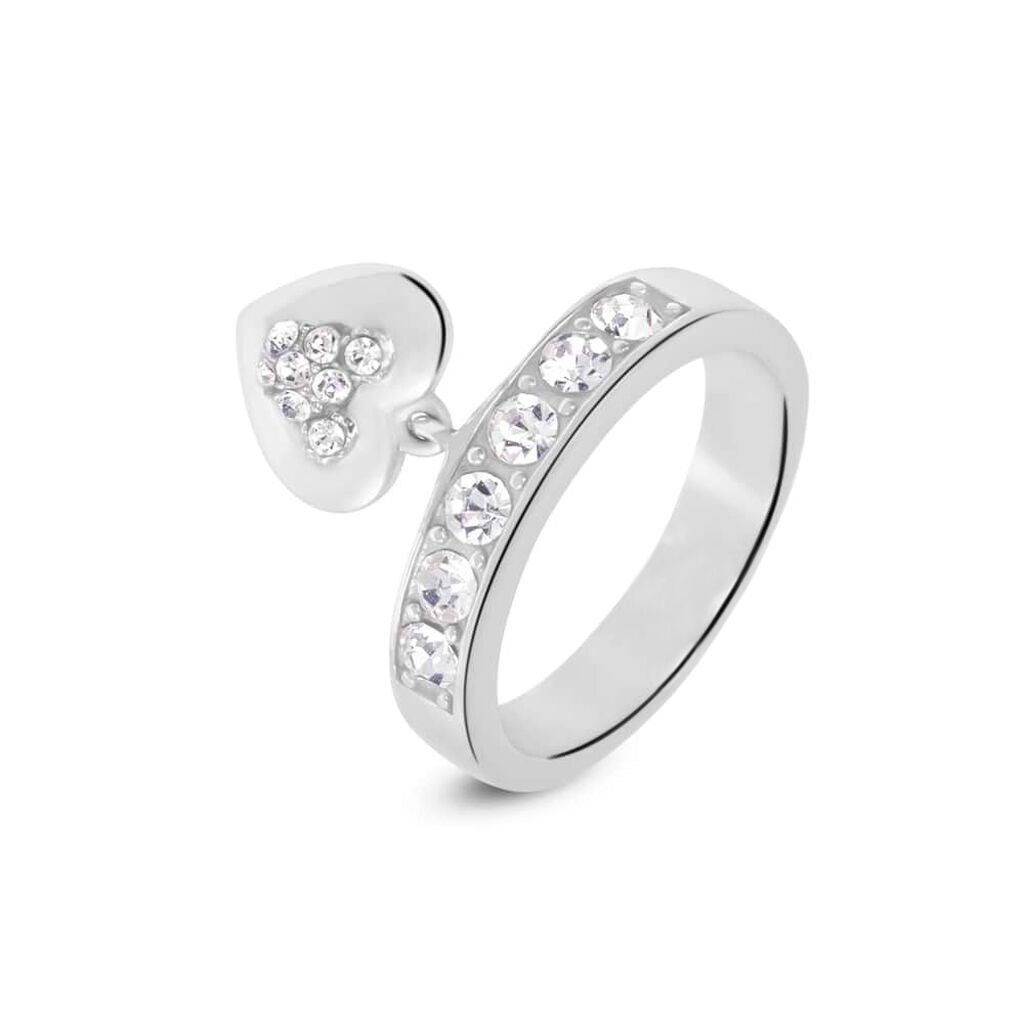 Anello Fantasia Mickey Mouse & Friends Acciaio Cristallo