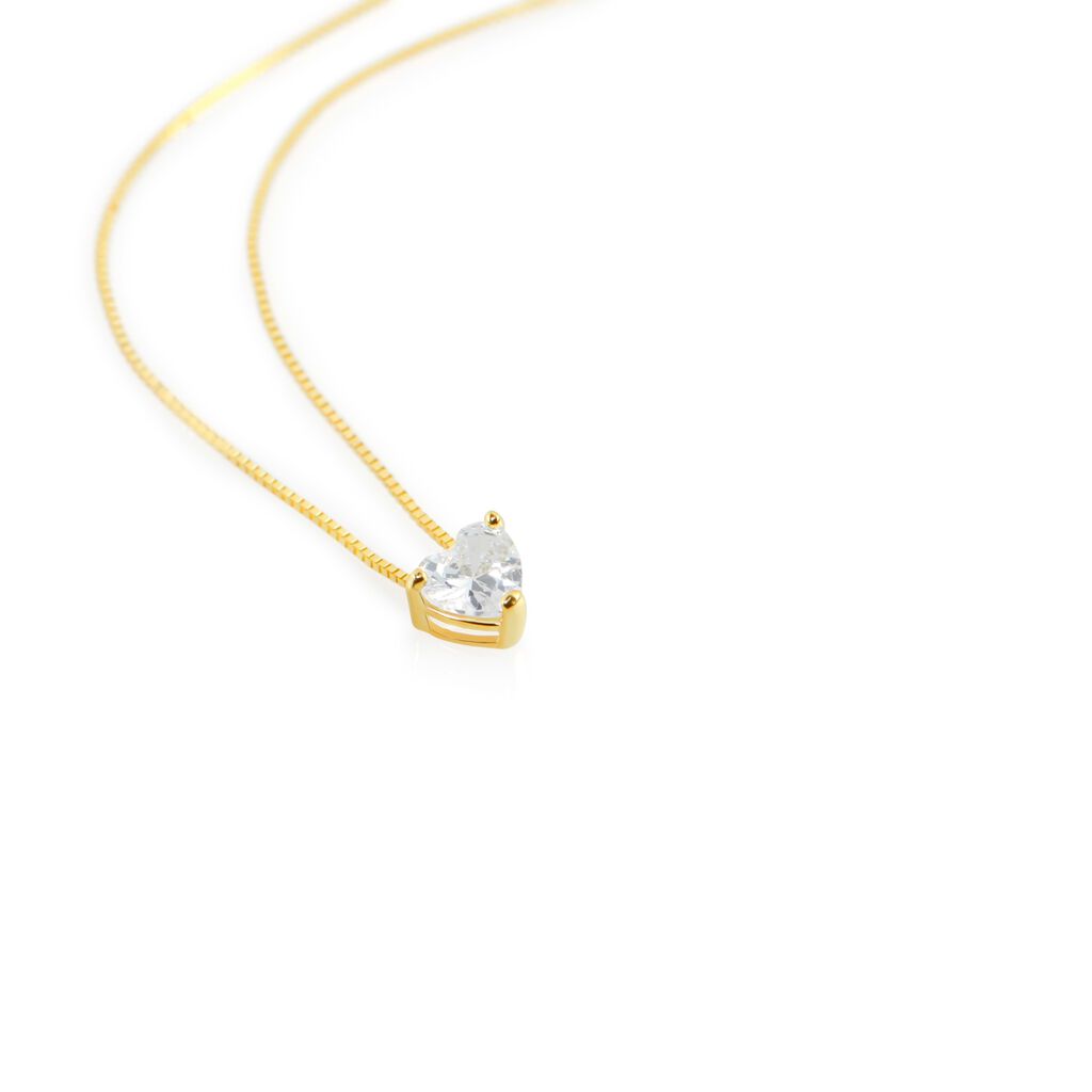 Collana Punto Luce Claire Oro Giallo Cubic Zirconia - Collane Punto Luce Donna | Stroili