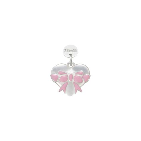 Charm in argento rodiato e smalto - Charms Donna | Stroili