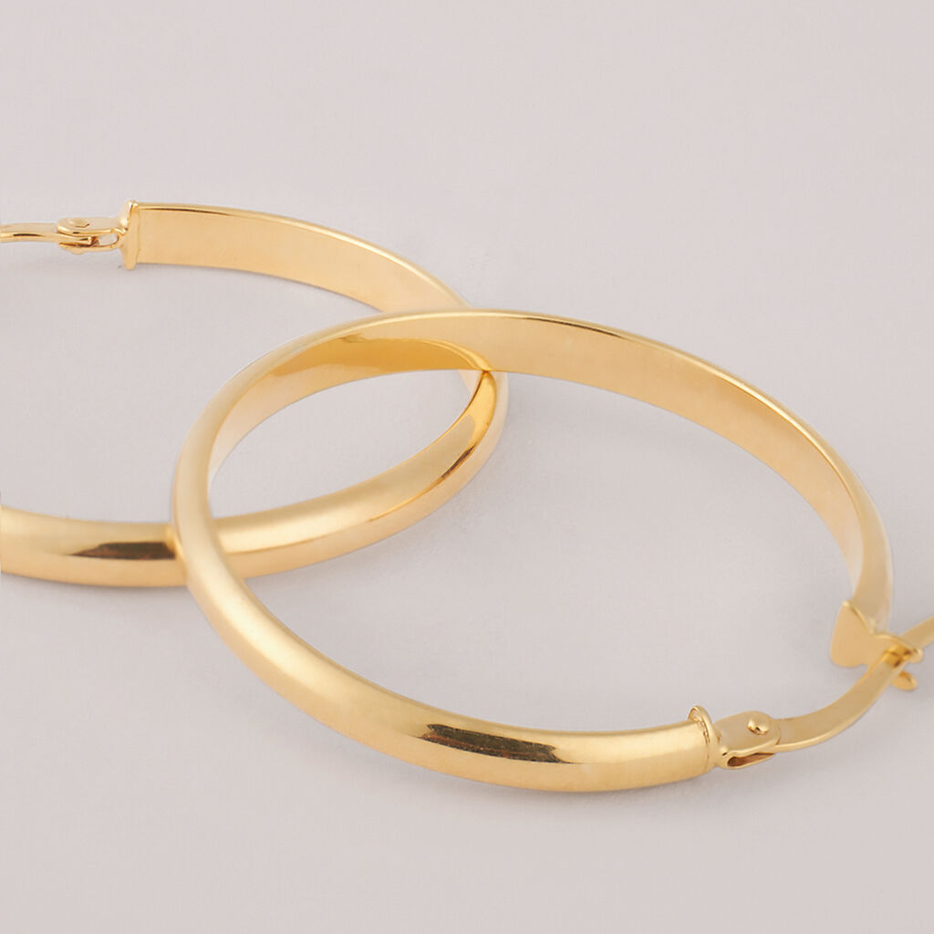 Orecchini A Cerchio Toujours Oro Giallo