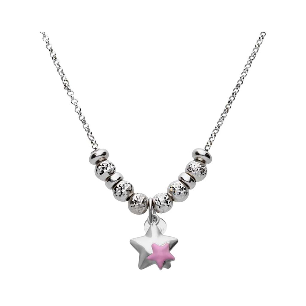 Pendente Love Beats Argento Rodiato