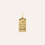 Pendente Tarocchi Carta Della Fortuna Love Beats Argento Dorato
