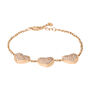Bracciale Lady Phantasya Acciaio Rosa Cristallo