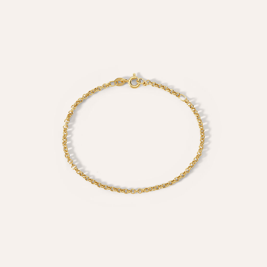 Bracciale Catena Mon Petit Oro Giallo