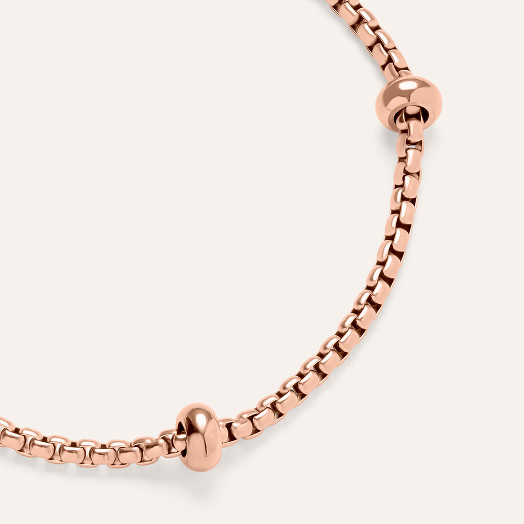 Bracciale Essential Code Acciaio Rosa - Bracciali Donna | Stroili