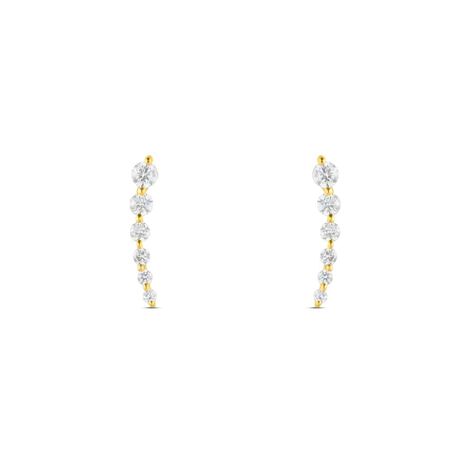 Orecchini Pendenti Claire Oro Giallo Cubic Zirconia - Orecchini Pendenti Donna | Stroili