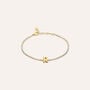 Bracciale Tennis Aura Acciaio Dorato Cubic Zirconia