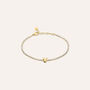 Bracciale Tennis Aura Acciaio Dorato Cubic Zirconia