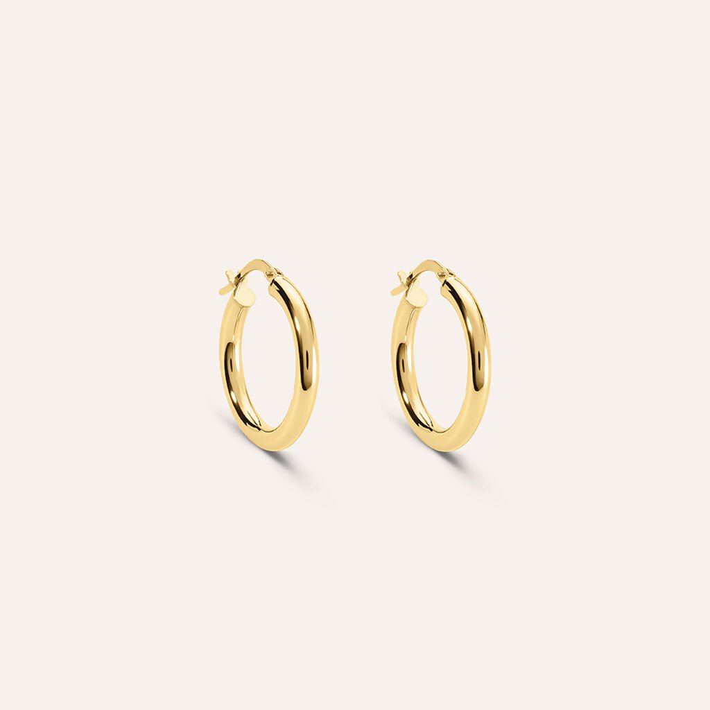Orecchini A Cerchio Toujours Oro Giallo - Orecchini a Cerchio Donna | Stroili