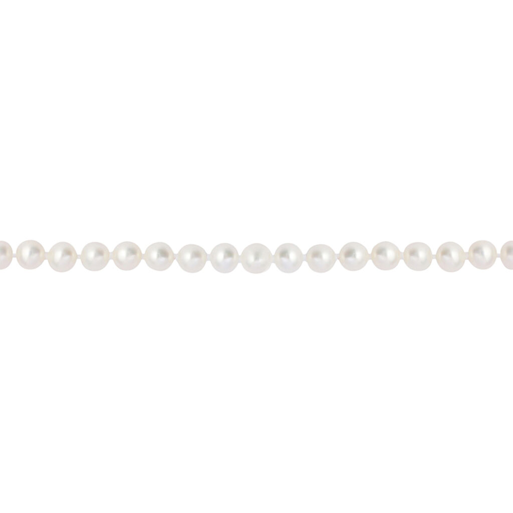 Bracciale Gabrielle Oro Bianco Perla D'Acqua Dolce - Bracciali Donna | Stroili