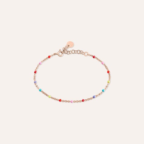 Bracciale Silver Collection Argento Rosa Pietra sintetica - Bracciali Donna | Stroili