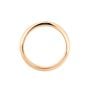 Fede Classica Leggera 3.6 mm Oro Rosa Diamante