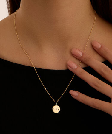 Pendente Po&egrave;me Oro Giallo Cubic Zirconia