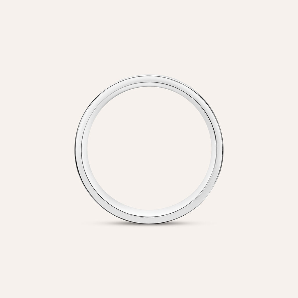 Anello Fascia Man Code Acciaio Bicolore - Anelli Moderni Uomo | Stroili