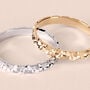 Fede Classica Diamantata 2.5 mm Oro Giallo