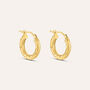 Orecchini A Cerchio Toujours Oro Bicolore