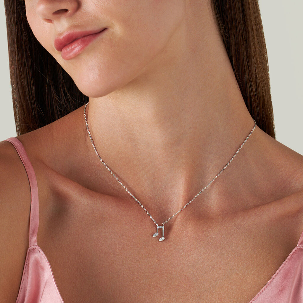 Collana Silver Moments Argento Rodiato Cubic Zirconia - Collane Donna | Stroili