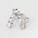 Orecchini Lobo Trilogy Grace Oro Bianco Diamante - Orecchini a Lobo Donna | Stroili