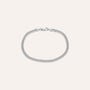 Bracciale Catena Gentleman Argento Rodiato