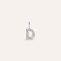 Pendente Love Beats Argento Rodiato Cubic Zirconia